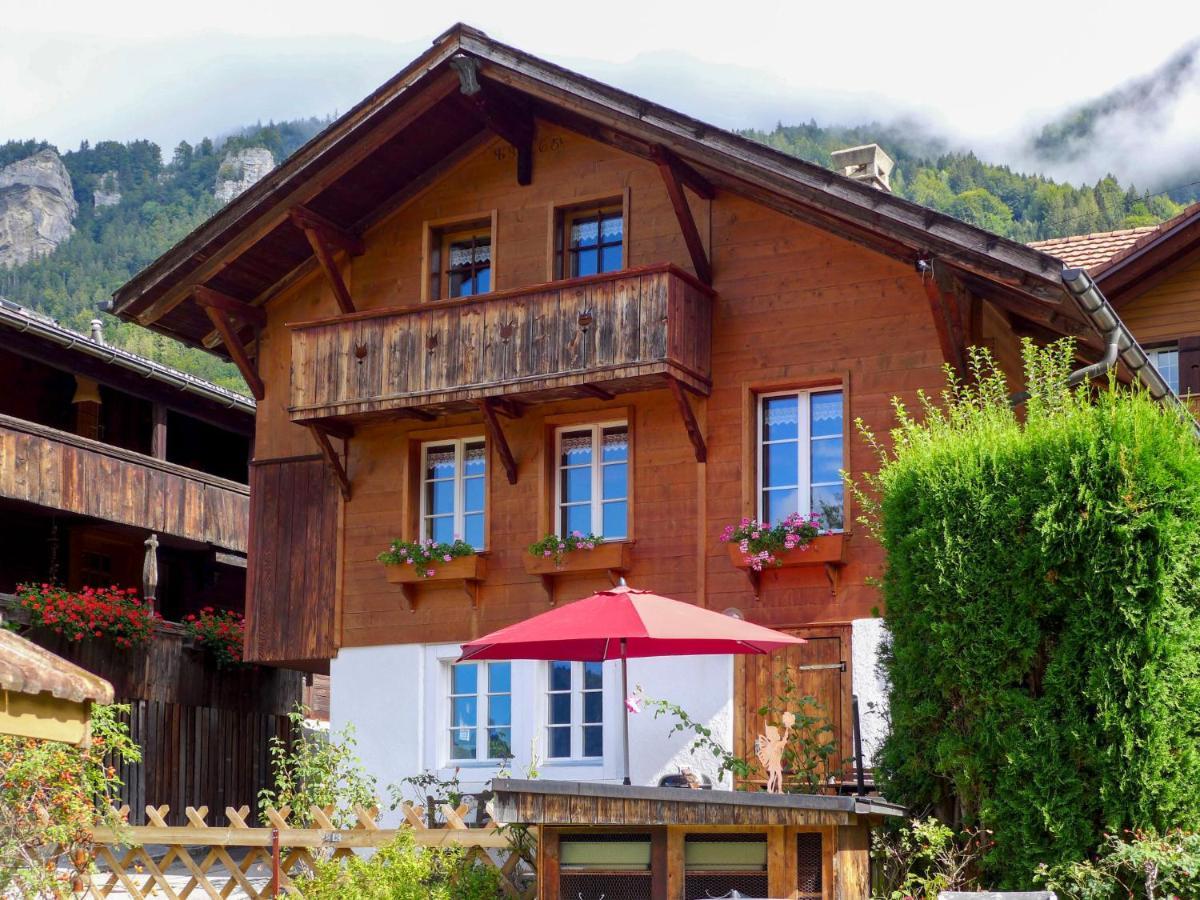 Chalet Huesli By Interhome Brienzwiler Exterior photo