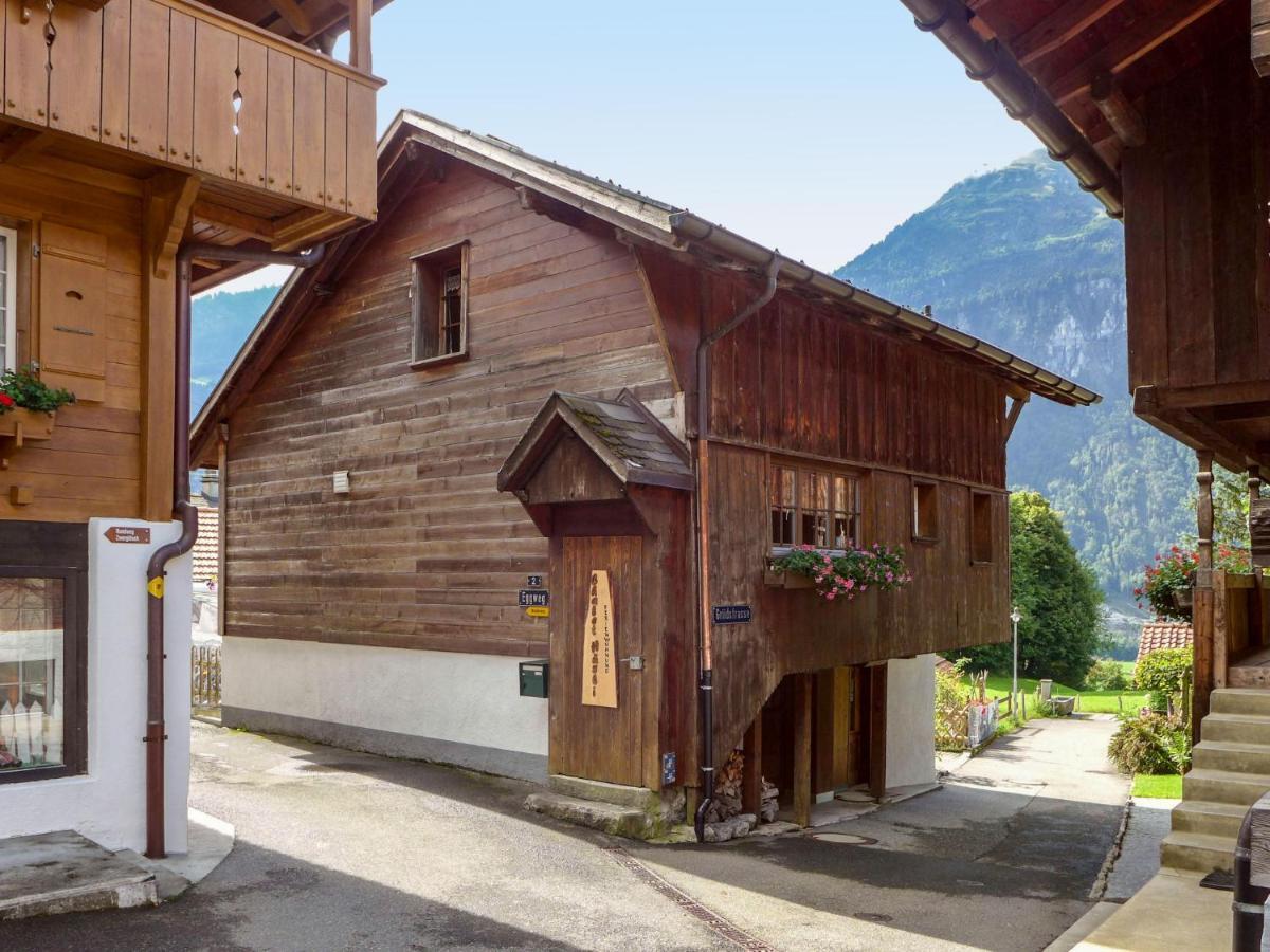 Chalet Huesli By Interhome Brienzwiler Exterior photo